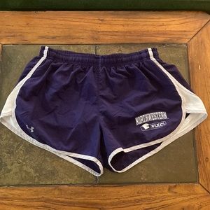 Under Armour shorts  for Northwestern University- purple